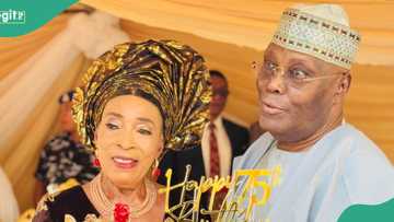 “We got married against our parents' wishes”: Atiku congratulates wife on her 75th birthday