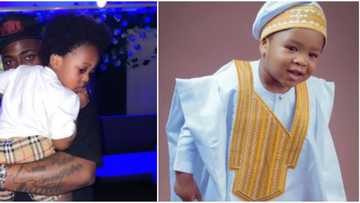 Ifeanyi makes grand entrance to BRed’s son’s birthday party with Davido, singer sprays dollar notes