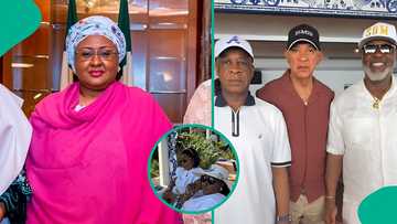 Aisha Buhari, other prominent Nigerian figures' appearances at welcome party in Spain elicit reactions
