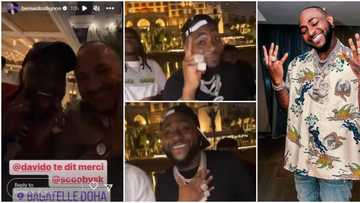 2022 World Cup: Davido lands in Qatar, hangs out with FIFA agency official Bernard Collignon, videos trend