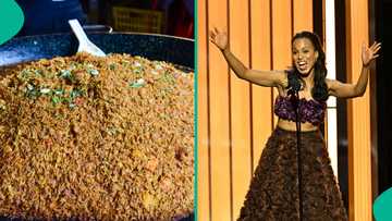 Scandal's Kerry Washington wades in Naija, Ghana and Senegalese jollof battle, camps with Nigeria
