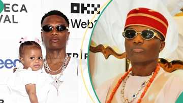 Wizkid’s partner Jada P shares cute photo of their daughter Morayo with her toothless smile