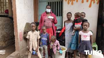 This woman of 7 kids was evicted by landlady, see what people did afterwards