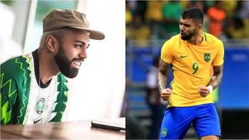 Neymar's sister's boyfriend and top Brazil footballer expresses love for Nigeria (see proof)