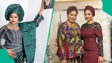 Rita Daniels reacts to rumours of rift with Regina Daniels: "Why the person no show him face?"