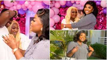 Mo Bimpe fuels Juliana Olayode's marriage rumour after eagle-eyed netizen spotted a ring on Toyo Baby's finger