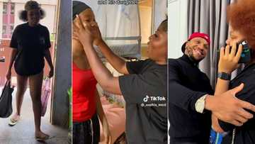"Charles Okocha will not like this": 2 girls imitate actor and his phenomenal daughter, Mercy in viral video