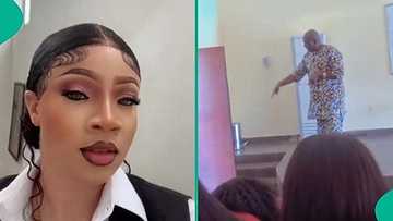 Funny lecturer taunts students who came late to his class, video goes viral on TikTok