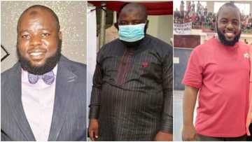 Clothes now look like agbada: Man shares amazing transformation as he sheds 10kg, photos stir reactions
