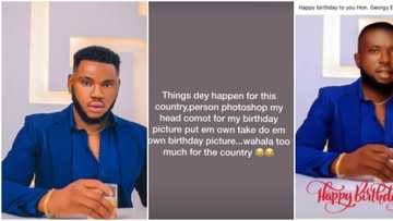Funny reactions as man photoshops face onto actor Adinma Somadina’s photo to celebrate birthday