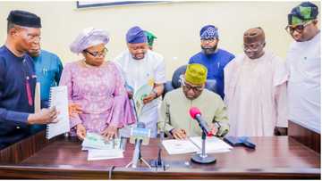 Photos emerge as Ekiti Governor Oyebanji signs N122.6bn 2022 Supplementary Appropriation Bill