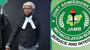 JAMB: Man who wrote UTME 6 times goes to university, becomes a lawyer, celebrates call to bar