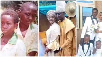 Lovers since secondary school finally get married after 15 years, throwback photo stuns the internet