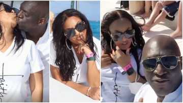 Hug transformer: Sammie Okposo tells haters as he vacations with wife in Mexico amid cheating scandal