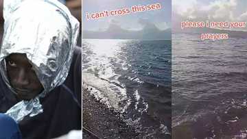 "I can't continue this journey": Man travelling to Italy instantly changes his mind after seeing big sea in video