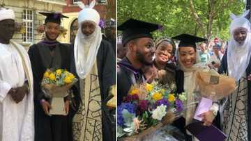 Kyakyawan dan sarkin Kano ya kammala karatu daga jami’ar Manchester (hotuna)