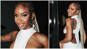 British Fashion Awards: Ayra Starr dons pristine white look for red carpet event
