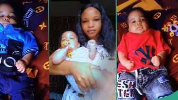 "Daddy try abeg": Woman cries out over the kind of Christmas clothes her husband bought their child
