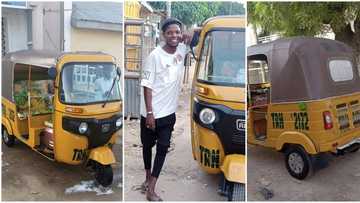 Nigerian man buys Keke NAPEP after paying 1 million Naira within 67 weeks, shares his success story online