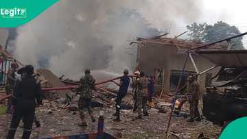 Wani abin fashewa da ake zargin 'bam' ne ya tashi a barikin Sojojin Najeriya