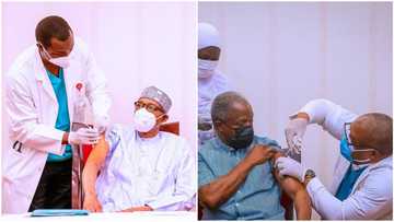 Vaccination is not our problem: Mixed reactions as Buhari, Osinbajo receive COVID-19 vaccine