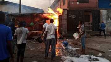 Da duminsa: Mutane da dama sun jikkata sakamakon fashewar tunkunyar gas a Legas