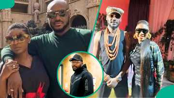 Radiogad begs 2baba to return to Annie as he reacts to pic of him with Natasha: “Dry bonga fish”