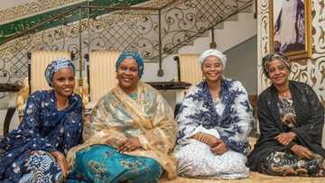 Hoton Matan Sarki Sanusi II ranar babban Sallah a Kano