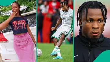 AFCON penalty miss: Young lady sends message of love to Nigeria's Samuel Chukwueze amid backlash