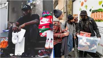 London Muslim man gives 170 pairs of designer trainers worth N6.7m to the homeless monthly