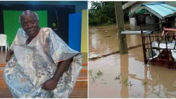 Double blessings as real estate mogul gifts Pa James a plot of land shortly after Funke Akindele gave him a new house
