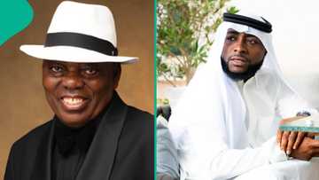 Billionaire Okoya's reaction after an encounter with Davido at a party leaves many talking