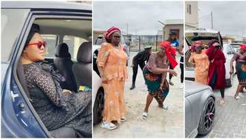 Open door challenge: Toyin Abraham, Taaoma, other female celebrities come together for hilarious skit