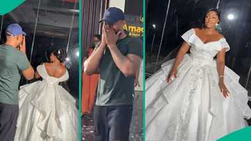 Blessing CEO shares heartfelt video showing IVD's reaction after seeing her in wedding gown