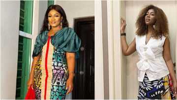 Omotola Jalade-Ekeinde dismisses claims that she and Genevieve Nnaji are enemies, says 'it's childish rumour'