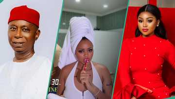 Ned Nwoko finally reacts as wife Regina Daniels shares an embarrassing video of him online