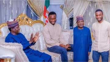 After meeting Governor Yahaya Bello and Senator Ifeanyi Ubah, Mikel Obi meets another governor