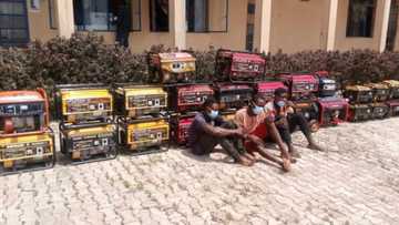 He's marking his birthday: Reactions as 26-year-old Nigerian man steals 26 generators, photo goes viral