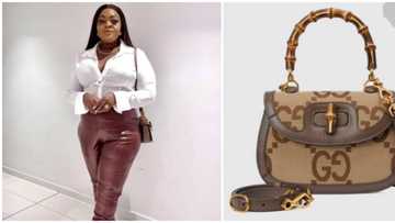 Nollywood star Eniola Badmus sported with N1.2m designer bag in chic new photos