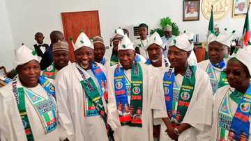 2019: Governors from Niger Republic join Buhari’s campaign rally in Kano