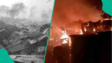 Kasuwar Sakkwato ta sake kamawa da wuta mako 2 bayan mummunar gobara