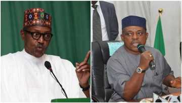Yau wace rana: Shugaban jam'iyyar PDP, Uche Secondus, ya yabawa shugaba Buhari