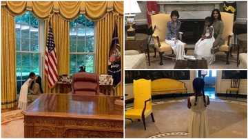 Kim Kardashian shares never-seen-before photos of her daughter in the White House