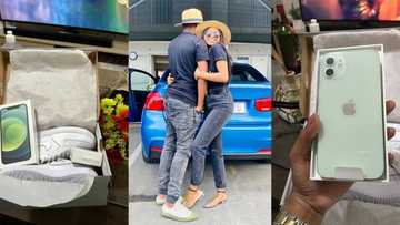 Young lady gets expensive birthday gifts from bae, photos generate reactions