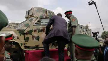 Rundunar soji ta kaddamar da wasu sabbin motoccin yaki 4 da aka kera a Najeriya (Hotuna)