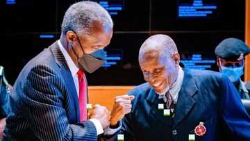 Buhari represented by Osinbajo at judges conference, calls for deterrent against dilatory tactics
