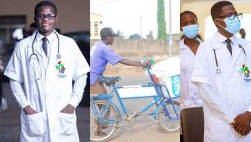 Young man who used to sell yoghurt with bicycle on the street finally becomes university student