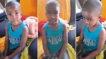 Bidiyon wani yaro da yake yiwa mahaifiyarshi bayanin yadda ya kamu da son wata budurwa ya bawa mutane mamaki