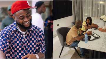 "Dem no dey put mouth for woman and man matter": Isreal writes, shares rare photo of Davido and Chioma