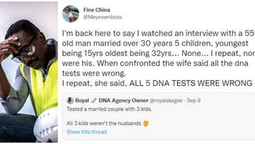 Bayan Gwajin DNA Ya Nuna 'Ya'ya 5 Da Ta Haifa Ba Na Mijinta Bane, Mata Ta Magantu